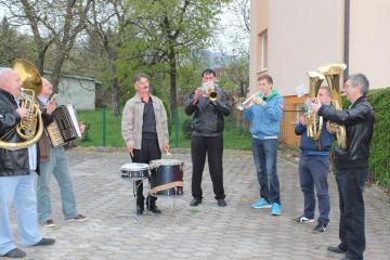 Dychovka hrala pre potešenie všetkých Dychovka hrala pre potešenie všetkých