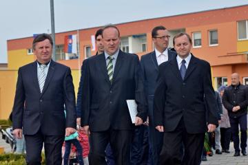 Delegáciu obce viedol starosta obce Ing. Ján Daňo Delegáciu obce viedol starosta obce Ing. Ján Daňo