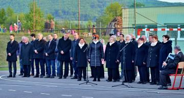 Spevácka skupina Dúbravanka otvorila podujatie pek Spevácka skupina Dúbravanka otvorila podujatie pek